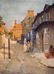 Un negozio di villaggio dei Cotswold