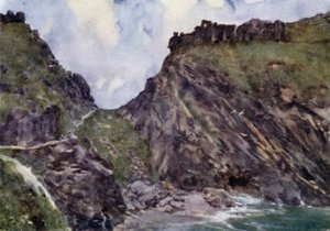 Castello di Re Artù, Tintagel da George Franck Nicholls
