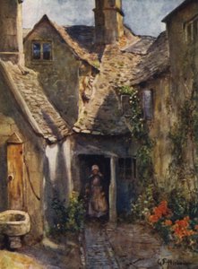 Vecchie case, Chipping Campden da George Franck Nicholls
