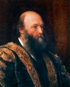 Ritratto di Robert Arthur Talbot Gascoyne-Cecil, Terzo Marchese di Salisbury da George Frederic Watts