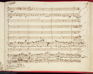 Partitura originale per l
