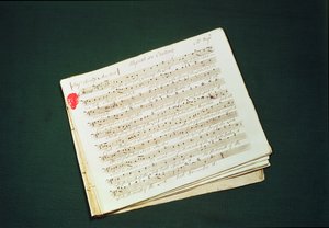 Partitura originale del Messia