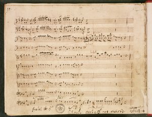 Partitura originale dell