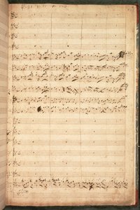 Partitura originale per l