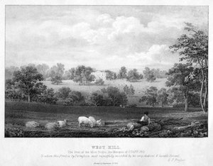 West Hill, vicino a Wandsworth, Londra da George Frederick Prosser