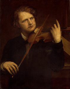 Uno Studio alla Luce della Lampada: Herr Joachim da George Frederick Watts
