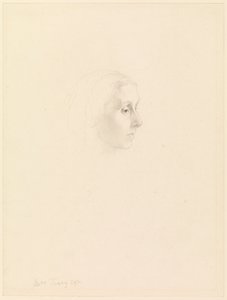 Studio per il ritratto di Emily Tennyson, 1862