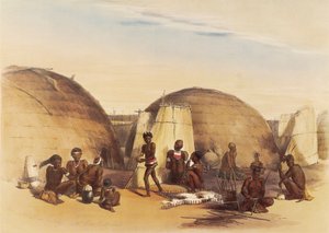 Vita in un kraal zulu