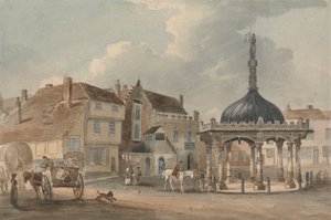 Corn Hill e Moot Hall, Ipswich da George Frost