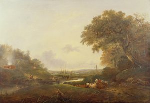 Cave di calce, Akenham da George Frost