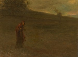 Il raccoglitore di erbe, c. 1880 da George Fuller