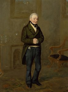 Ritratto di un maggiordomo di Bramham Park, Yorkshire, identificato come John Pollock (1769-1837), c.1822 da George Garrard