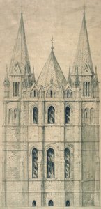 Elevazione, c.1860 da George Gilbert Scott