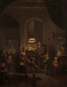 La scuola notturna da George Gillis Haanen