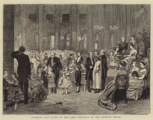 Ballo giovanile dato dalla Lady Mayoress alla Mansion House da George Goodwin Kilburne