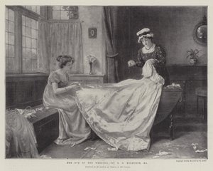 La vigilia del matrimonio da George Goodwin Kilburne