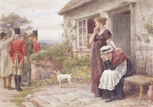 La banda della stampa da George Goodwin Kilburne
