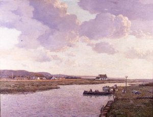 Estuario di Rhyl, Galles del Nord da George Graham