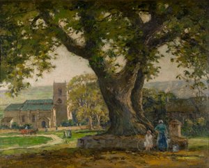 Villaggio di Wensley, Yorkshire