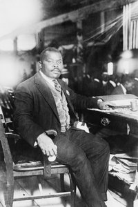Marcus Garvey (1887-1940), panafricanista ed eroe nazionale giamaicano da George Grantham   Bain News Service Bain