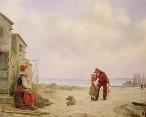 Il ritorno del pescatore da George Haquette
