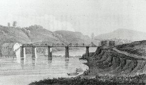 Ponte a Zanesville, Ohio, da 