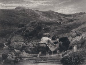 Illustrazione per Auld Lang Syne di Robert Burns (incisione)