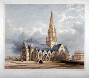 Chiesa della Santissima Trinità, Hartland Road, Hampstead, Londra, 1850 da George Hawkins