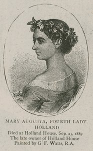 Mary Augusta, quarta Lady Holland da George Hawkins