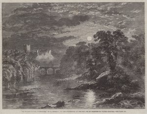 Castello di Richmond, Yorkshire da George Haydock Dodgson
