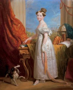 Ritratto della principessa Victoria da George Hayter