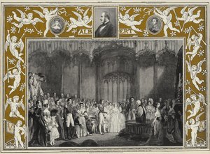 Il matrimonio della Regina Vittoria e del Principe Alberto di Sassonia-Coburgo-Gotha a St James