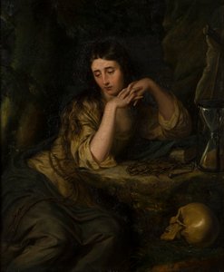 La Maddalena Penitente da George Hayter