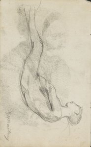 Nudo sdraiato da George Hendrik Breitner (signed by artist)