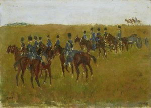 Artiglieria in manovra da George Hendrik Breitner