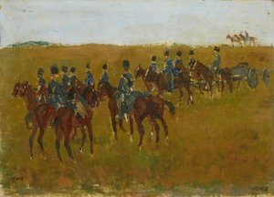 Artiglieria in manovra da George Hendrik Breitner