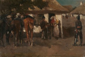 Alloggiamento delle truppe da George Hendrik Breitner