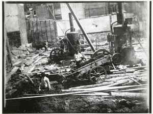 Cantiere per il Bagno e la Piscina Comunale sulla Heiligeweg ad Amsterdam da George Hendrik Breitner