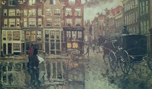 Angolo di Piazza Leidsche, Amsterdam da George Hendrik Breitner