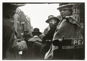 George Breitner e Marius Bauer in una carrozza a Londra da George Hendrik Breitner