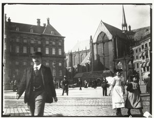 Veduta della Piazza Dam ad Amsterdam da George Hendrik Breitner