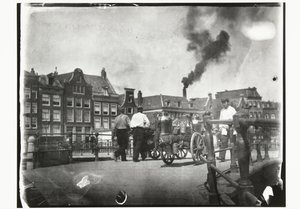 Veduta del Prinsengracht presso il ponte sulla Leidsegracht ad Amsterdam