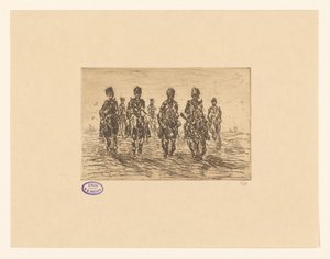 Ussari al galoppo da George Hendrik Breitner