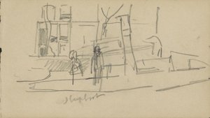 Rimorchiatore in un canale da George Hendrik Breitner