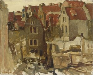 La demolizione del Grand Bazar de la Bourse sul Nieuwendijk, Amsterdam