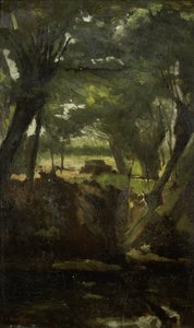 Veduta nel bosco da George Hendrik Breitner