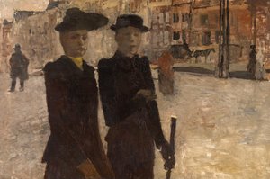 Donne sul Rokin ad Amsterdam da George Hendrik Breitner