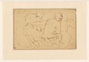 Donna seduta semi-nuda da George Hendrik Breitner