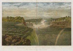 Cascate del Niagara dal lato americano da George Henry Andrews