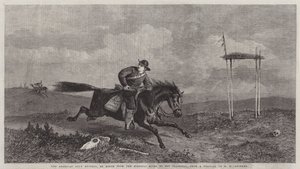 Il Pony Express americano, in viaggio dal fiume Missouri a San Francisco da George Henry Andrews